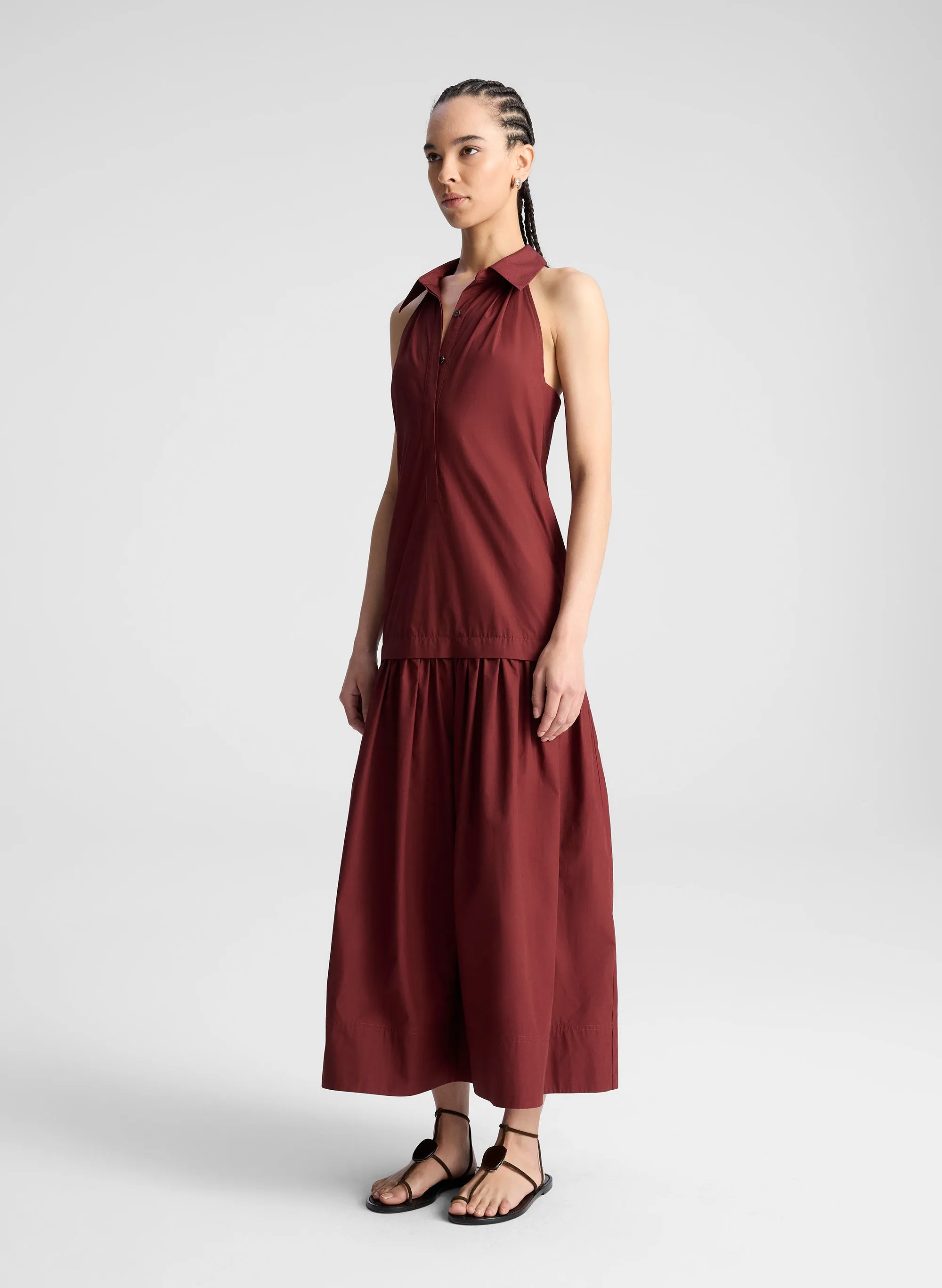 Vera Cotton Midi Dress