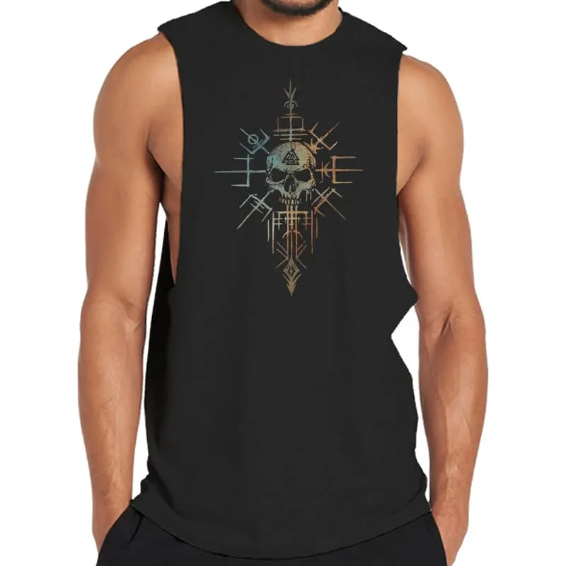 Viking Skull Tank