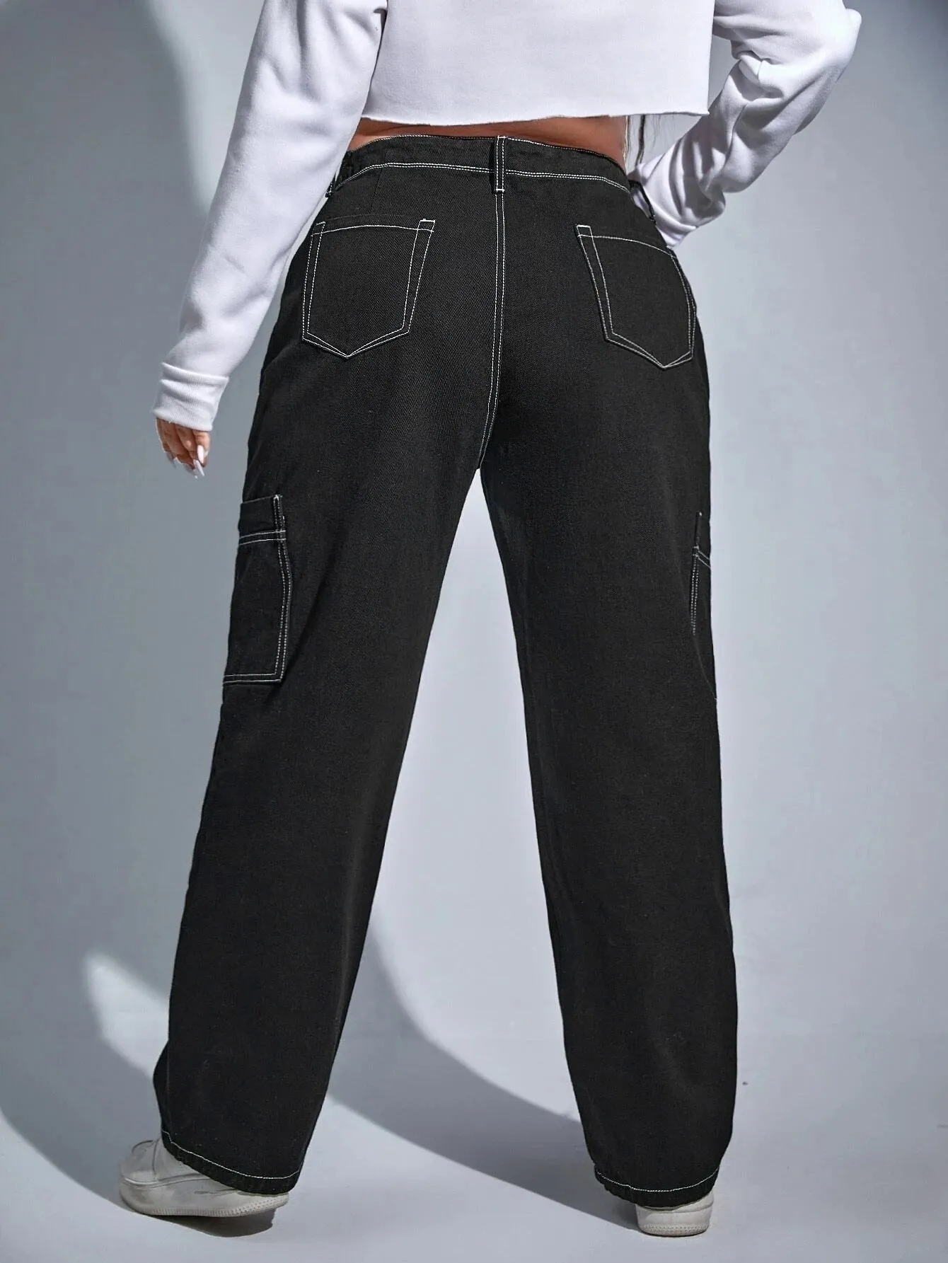 Wide Denim Jeans