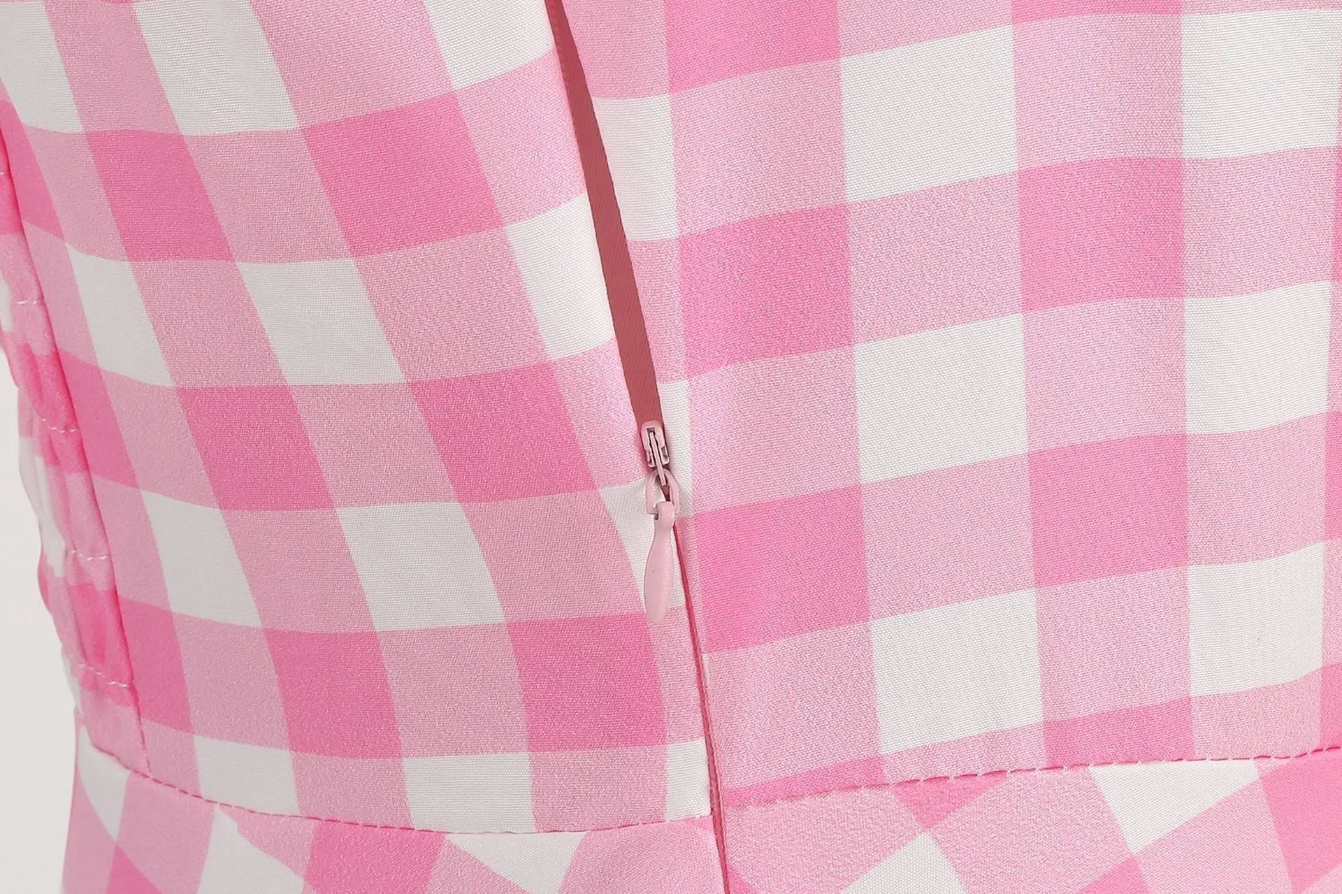 Women Vintage 1950s 1980s Retro Dress Pink Swing Rockabilly A-line Midi Prom Dress